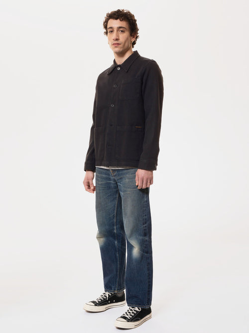 Barney Worker Jacket Black