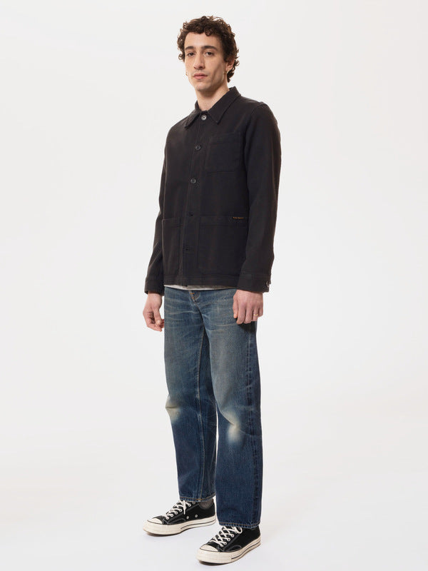 Barney Worker Jacket Black