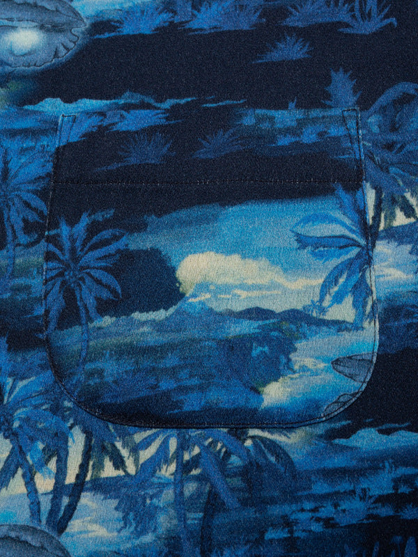 Arvid Pearls Hawaii Shirt Blueberry - image 2