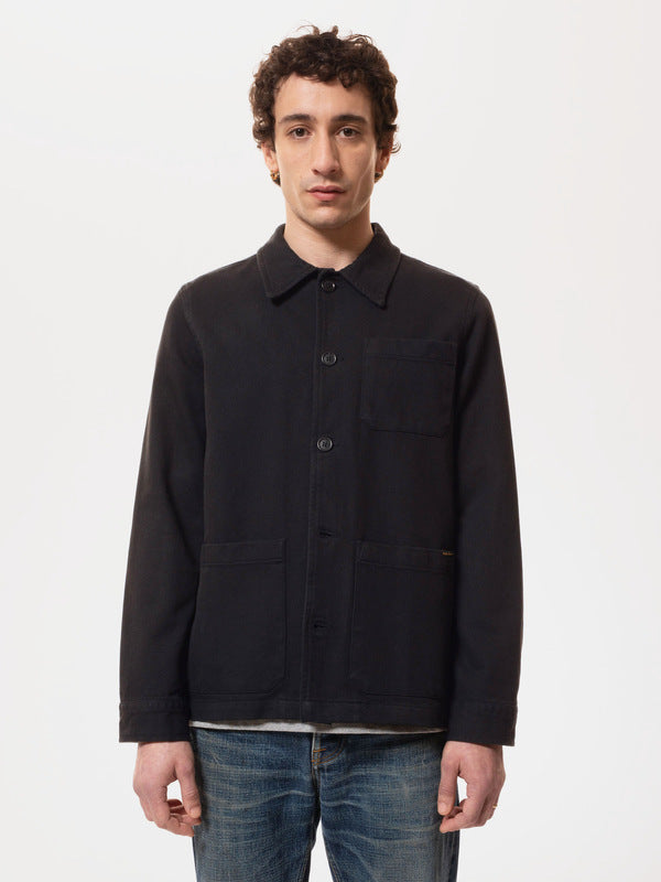 Barney Worker Jacket Black - image 5