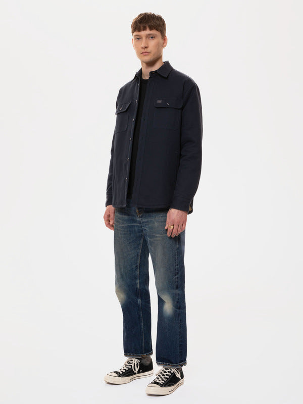 Glenn Padded Shirt Navy
