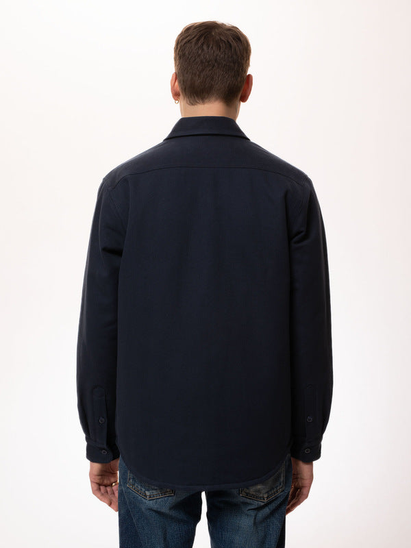 Glenn Padded Shirt Navy - image 5