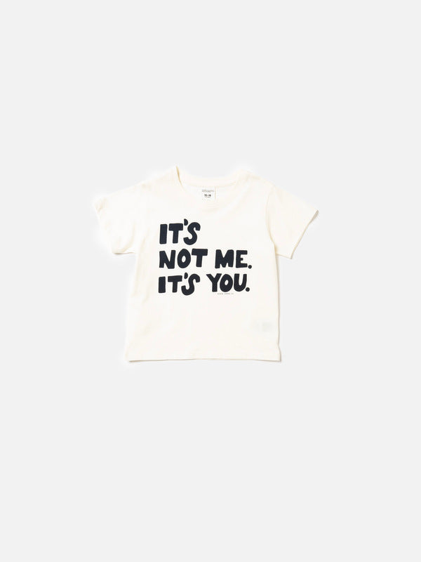 Tiny Tee It Is Not Me Offwhite - image 2