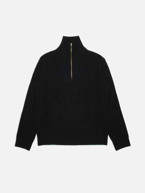 August Zip Black