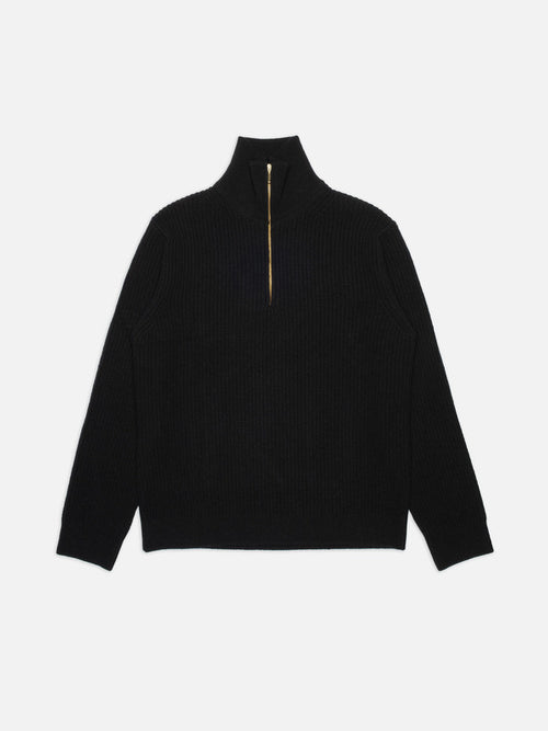August Zip Black