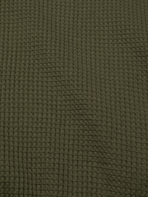 Mira Henley Waffle Olive - image 4