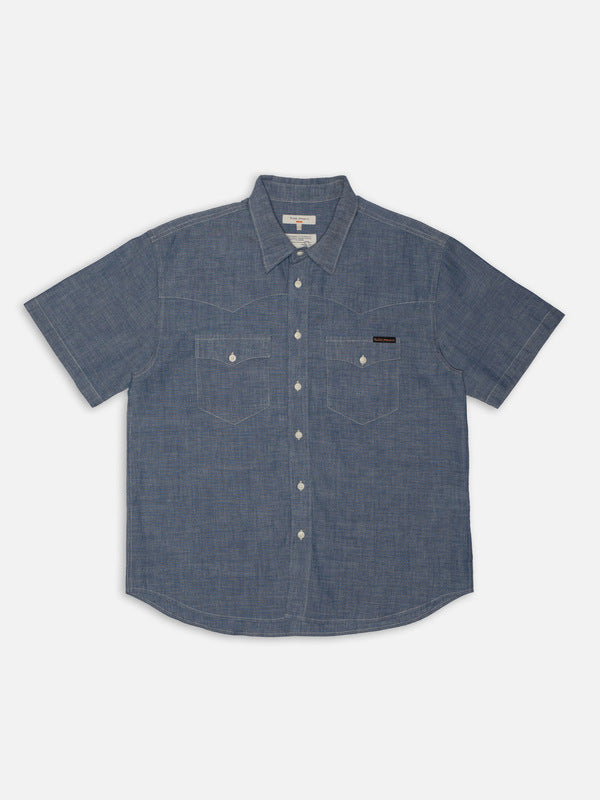 Lance Short Sleeve Shirt Blue - image 2