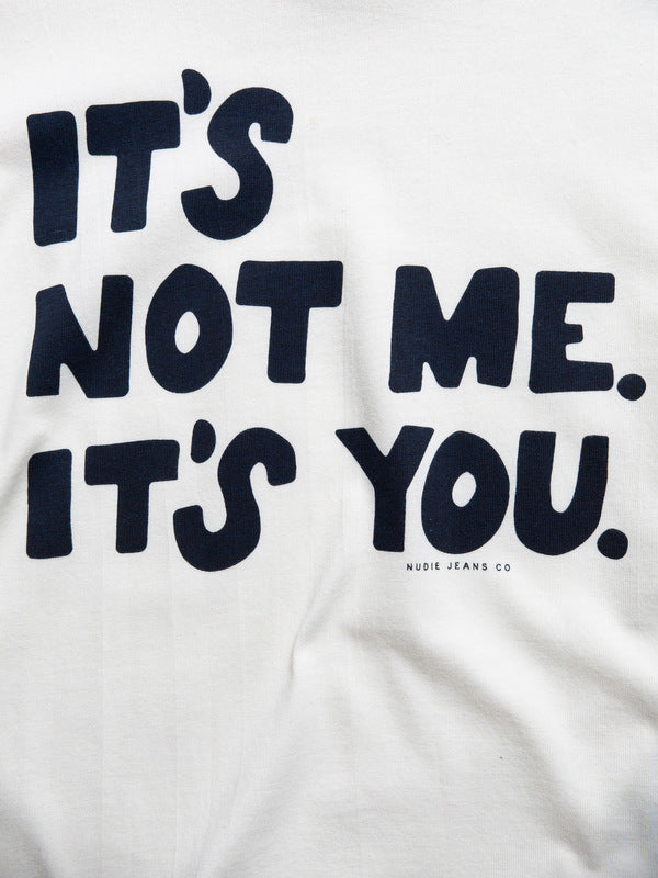 Tiny Tee It Is Not Me Offwhite - image 3