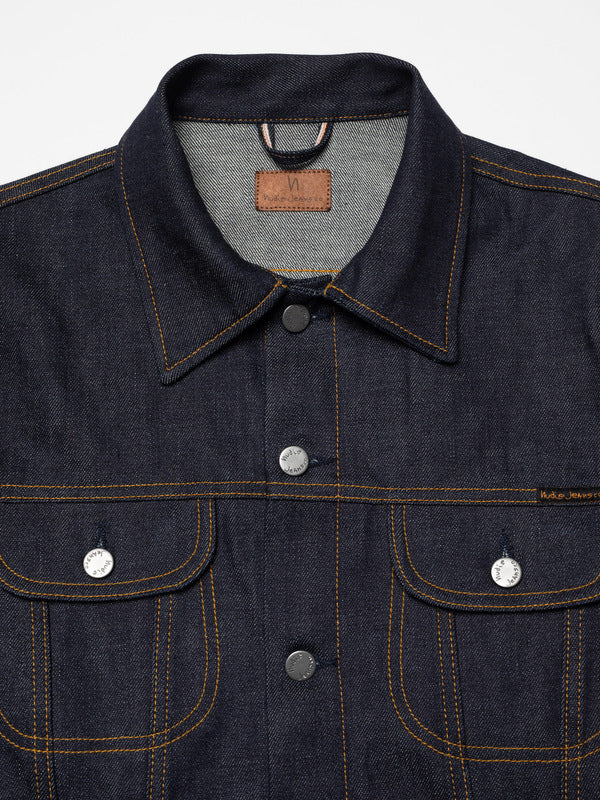 Danny Ace Selvage Denim Jacket Dry Blue - image 5