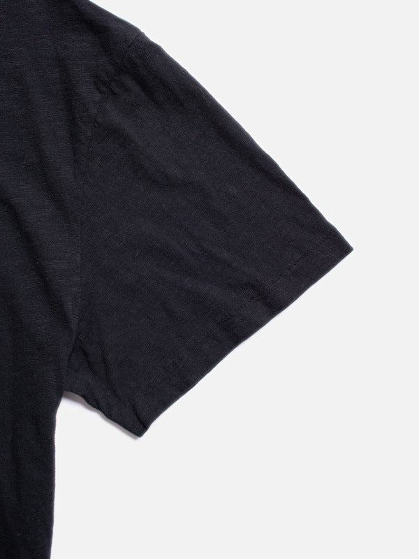Roffe Slub T-Shirt Black - image 5