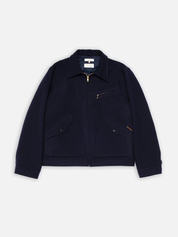 Blake Wool  Zip Jacket Blueberry - image 2