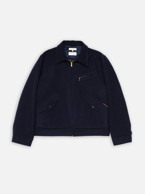 Blake Wool  Zip Jacket Blueberry - image 2