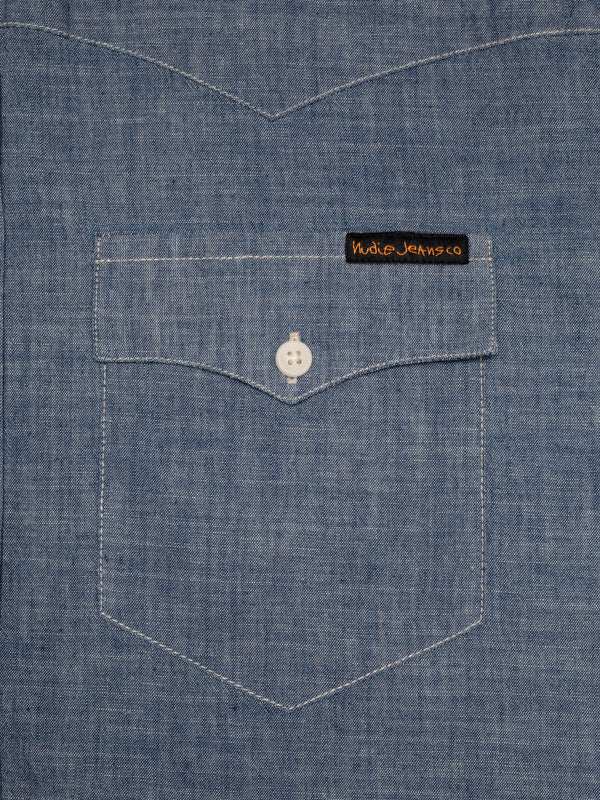 Lance Short Sleeve Shirt Blue - image 4