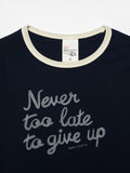 Eve Ringer Too Late T-Shirt Blueberry