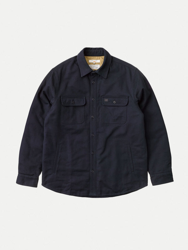 Glenn Padded Shirt Navy - image 2