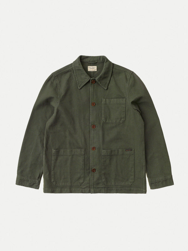 Barney Worker Jacket Olive - image 2