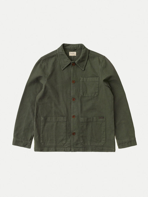 Barney Worker Jacket Olive - image 2