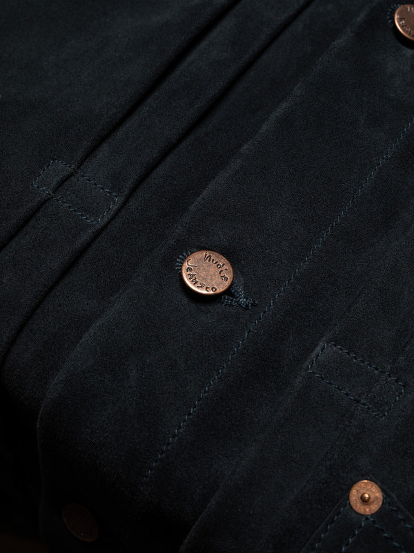 Dante II Suede Jacket Navy - image 4