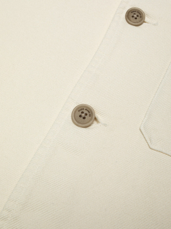 Barney Worker Jacket Ivory - image 4