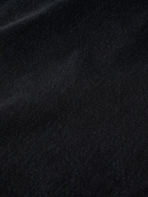 Lotta Western Cut Denim Shirt Black - image 5