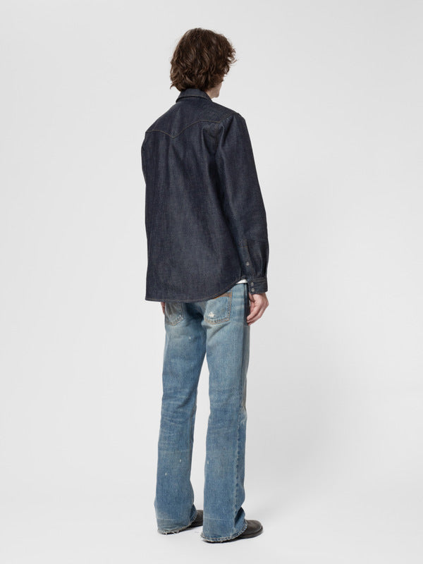 George Ace Selvage Denim Shirt - image 4