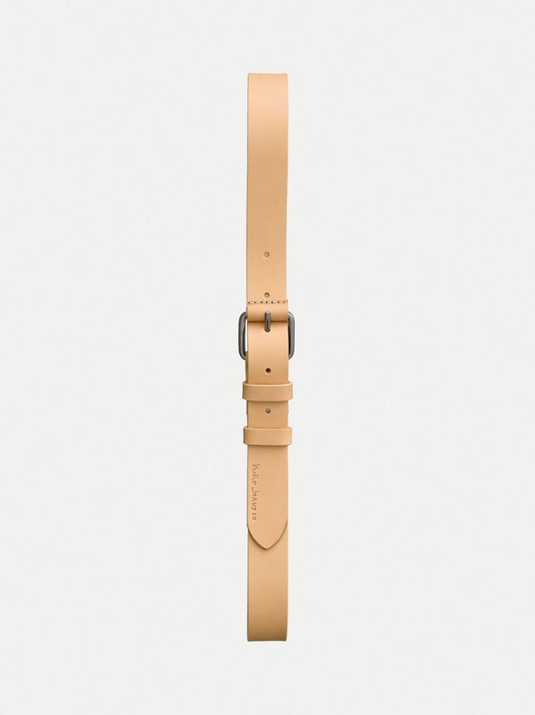 Dwayne Leather Belt Natural