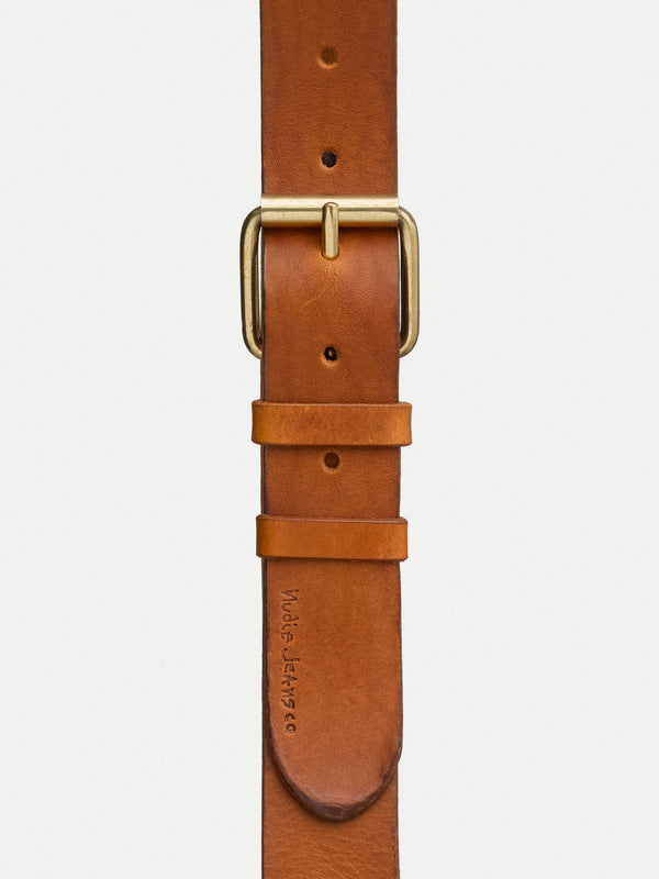 Pedersson Leather Belt Toffee Brown - image 2