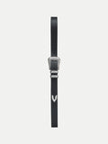 Western Silver Belt Black