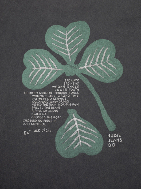 Roy Lost Leaf T-Shirt Antracite - image 5