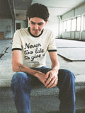Ricky Too Late T-Shirt Ecru