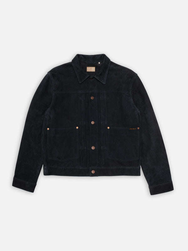 Dante II Suede Jacket Navy - image 2