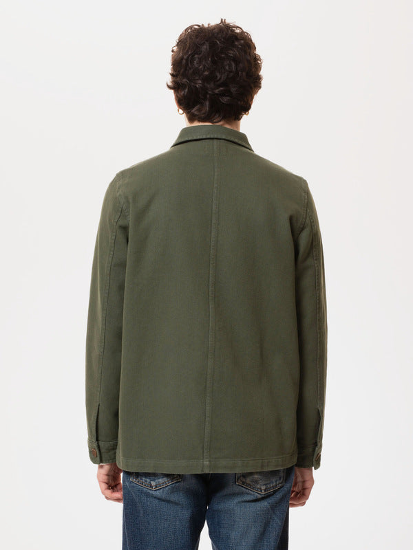 Barney Worker Jacket Olive - image 5